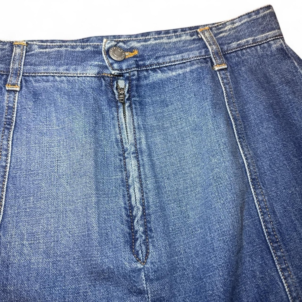 NWT CLOSED Women's Classic Medium Indigo Blue Denim Mini Skirt — Size 27 - Picture 5 of 6